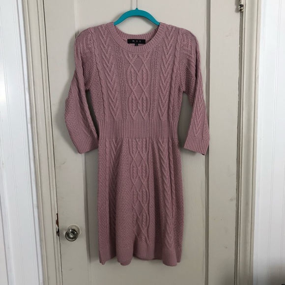 Max Studio Dresses & Skirts - Sweater Dress, Dusty Pink Purple